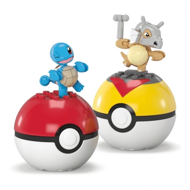 Mega Pokémon építőjáték Squirtle és Cubone