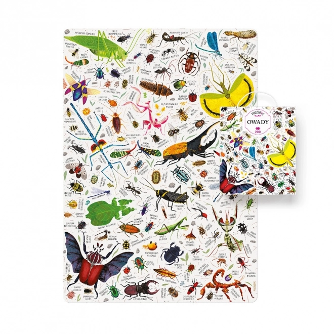 Puzzle Puzzlove rovarok 200 darab