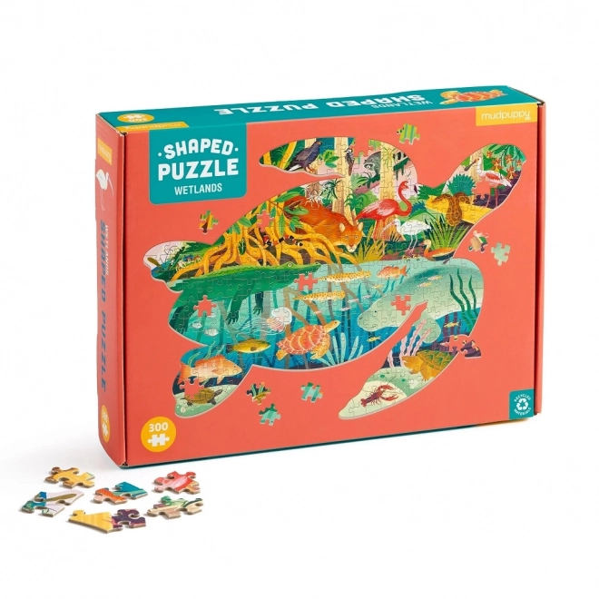 Mocsaras teknős puzzle 300 darabos