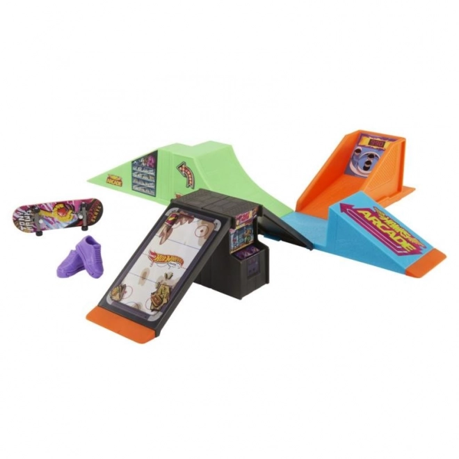 Hot Wheels Fingerboard Skatepark játékkészlet