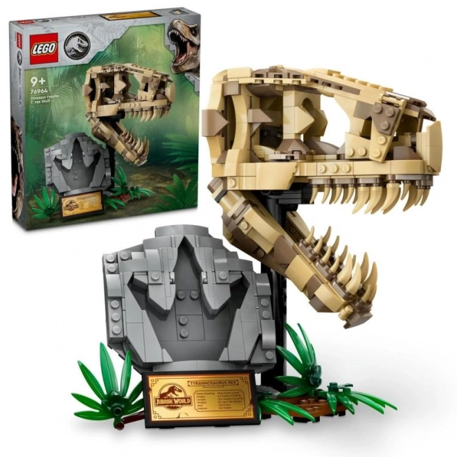 Lego jurassic world dínó koponya - Tyrannosaurus csontváz