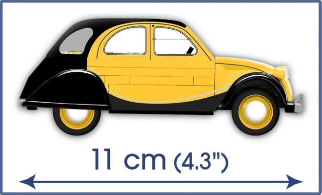 Citroen 2CV Charleston építőmodell