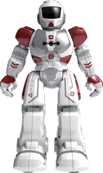 Interaktív robot Viktor 27 cm, 21 funkció, piros