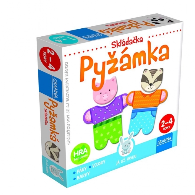 Granna pizsamaállatkák játék