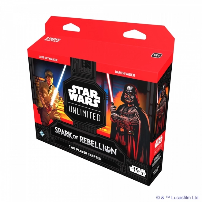 Star Wars: Unlimited – Lázadás Szikrája kezdőcsomag két játékosnak
