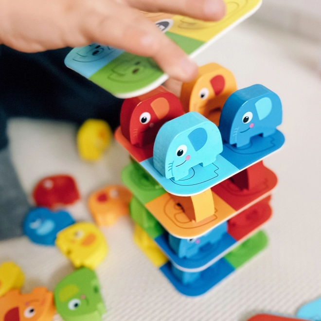Woopie Zöld elefánt az elefánton játék