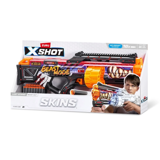 Skins Beast Mode dizájn és e-sportos stílus