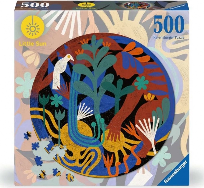 Ravensburger kerek puzzle Little Sun