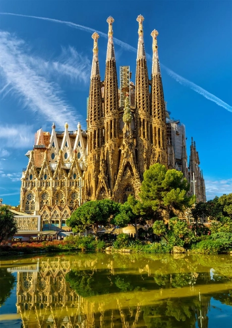 Élvezd a Puzzle Sagrada Família, Barcelona 1000 darabos