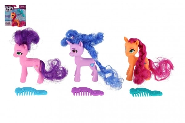 Egyszarvú vagy Ló My Little Pony fésülhető figura fésűvel