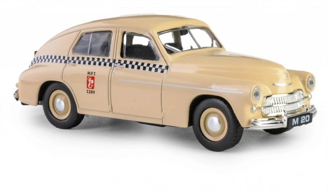 Warszawa M20 taxikocsi retro modell