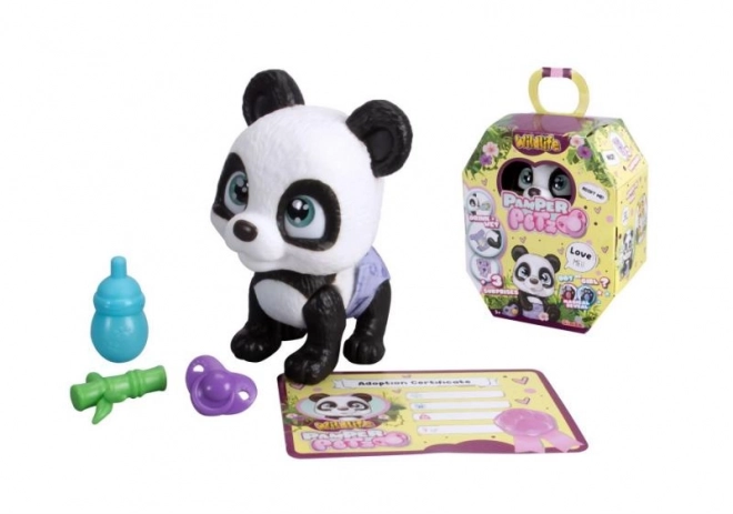 Panda pamper petz játékszett