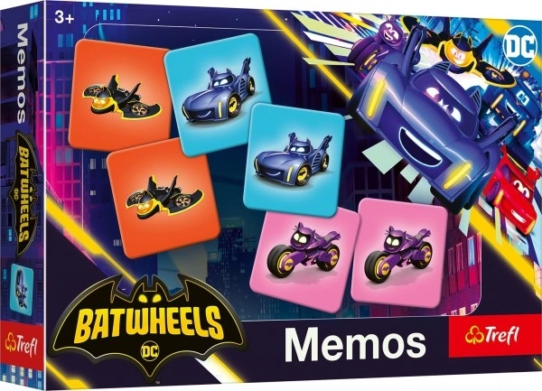 Batman Batwheels jármű memóriajáték