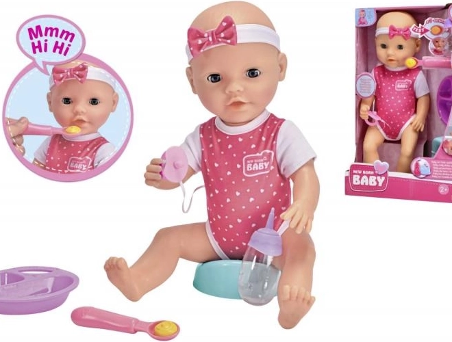 Panenka New Born Baby Hungry 38 cm