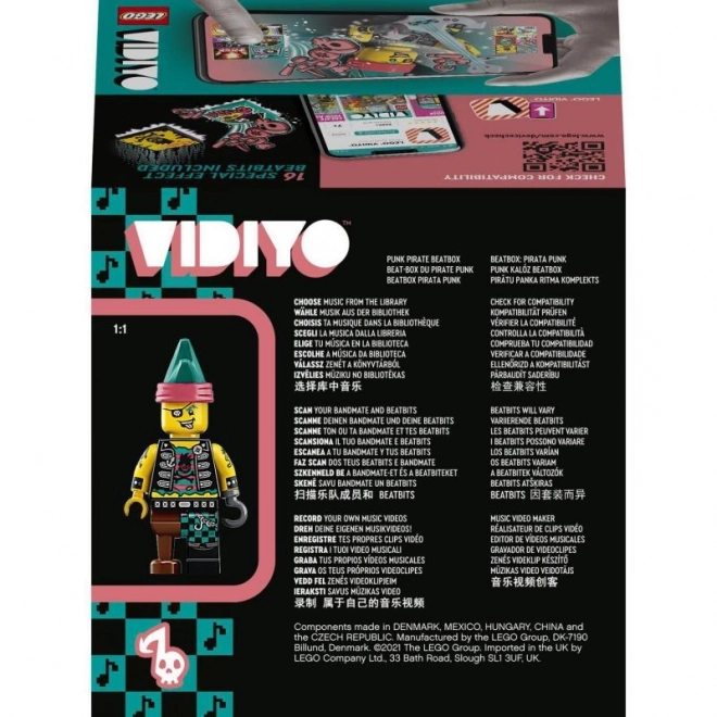 Lego VIDIYO punk kalóz beatbox szett