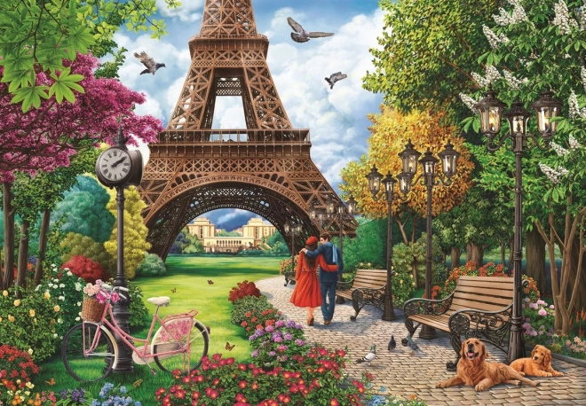 Párizsi tavasz puzzle 500 darab