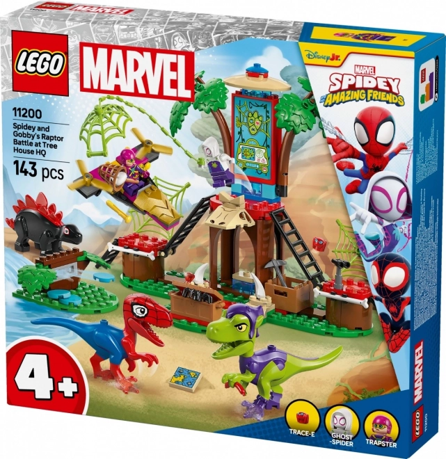 Spidey és Gobby csatája a famászó környékén LEGO Marvel készlet