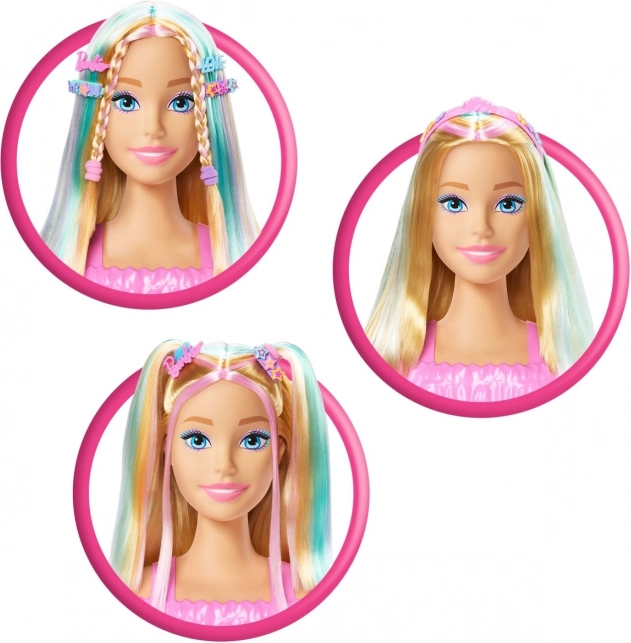Styling fej Barbie Deluxe Szőke