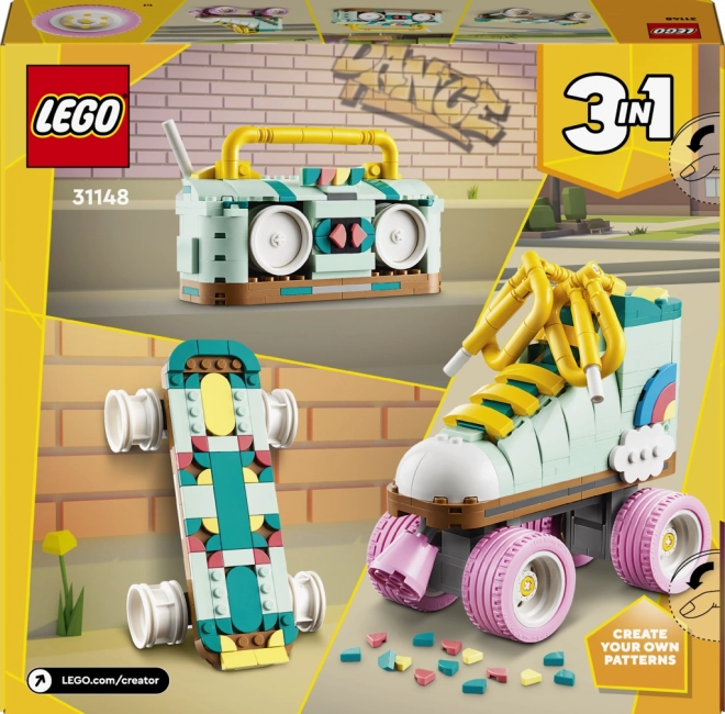 Lego Creator retro görkorcsolya