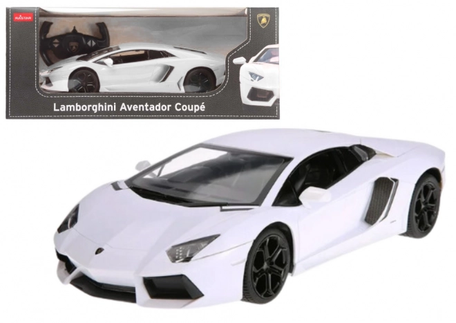 Távirányítós autó Lamborghini Aventador LP700 fehér