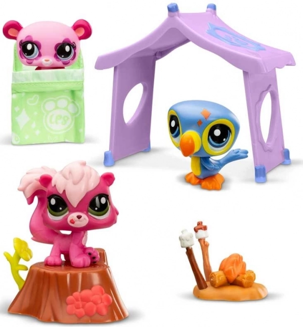 Littlest Pet Shop kempingkaland játékkészlet