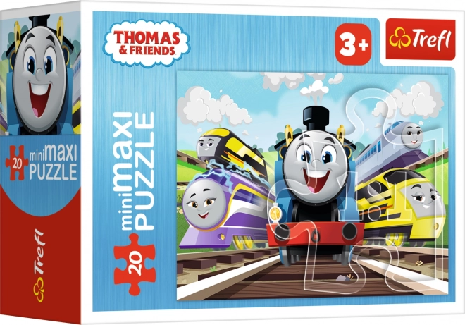 Trefl puzzle Thomas a gőzmozdony 20 darabos