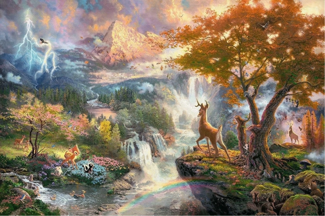 Bambi: Első Év 1000 Darabos Puzzle - Disney