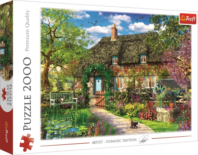 Trefl: 2000 darabos falusi házikó puzzle