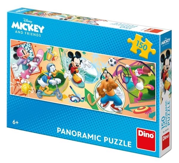 Mickey Egér és barátai panoráma puzzle