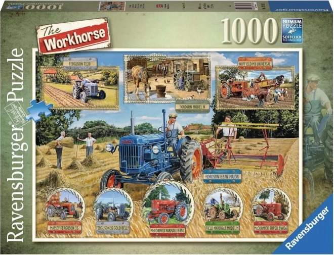 Ravensburger puzzle Mezőgazdasági munka 1000 darab