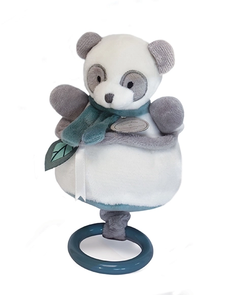 Doudou zenélő plüss panda 20 cm