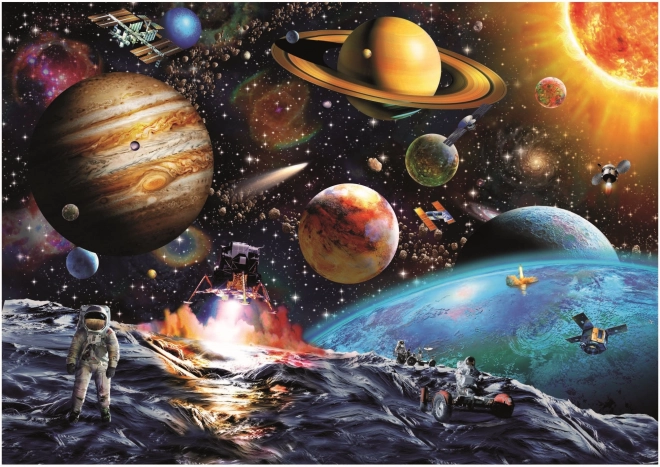 Educa aszteroida puzzle - 1000 db