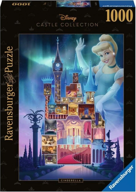 Ravensburger Disney Hamupipőke kastély puzzle 1000 darabos