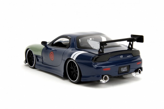 Naruto Mazda RX-7 modellautó és figura