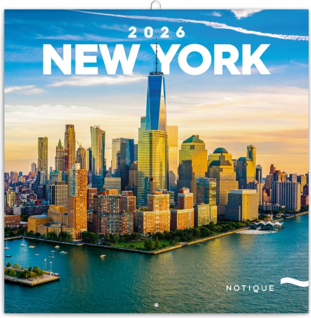 New York 2026 jegyzetnaptár