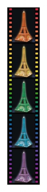 3D puzzle Eiffel-torony Éjjel