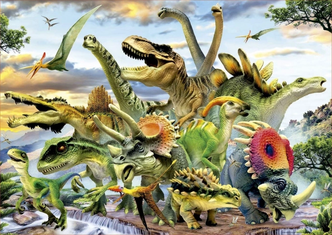 Dinoszaurusz EDUCA puzzle – 500 darabos készlet