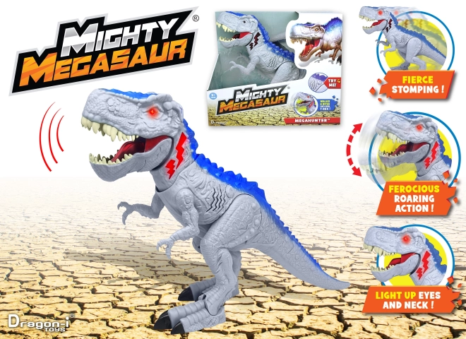 Mighty Megasaur Megavadász szürke-kék