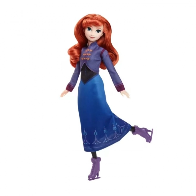 Disney Frozen Anna korcsolyázó baba