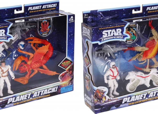 Star Troopers csata bogarakkal és partraszálló járművek