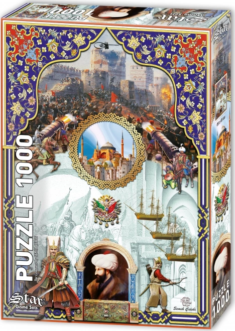 Csillagfej kocka 1000 darabos puzzle