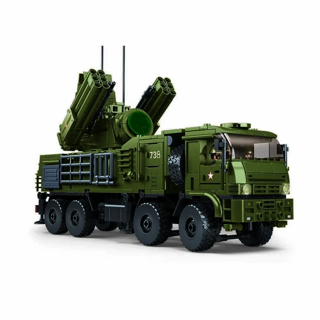 Sluban Pantsir S1S harci jármű 1:35 méretarányban