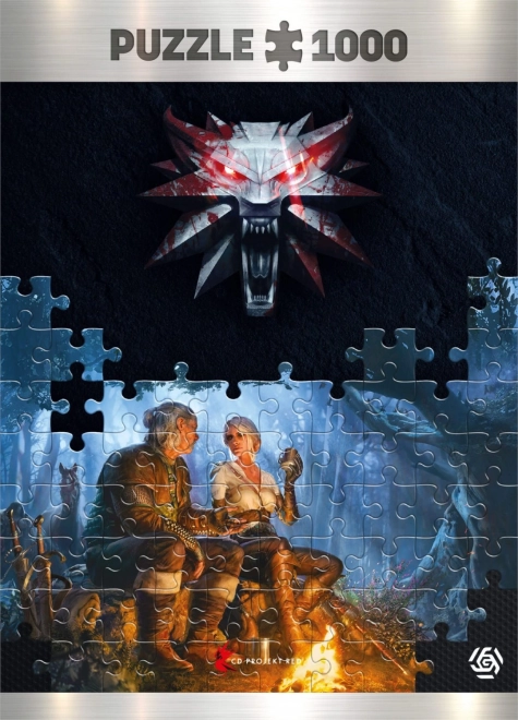 Witcher - Ciri utazása 1000 darabos puzzle