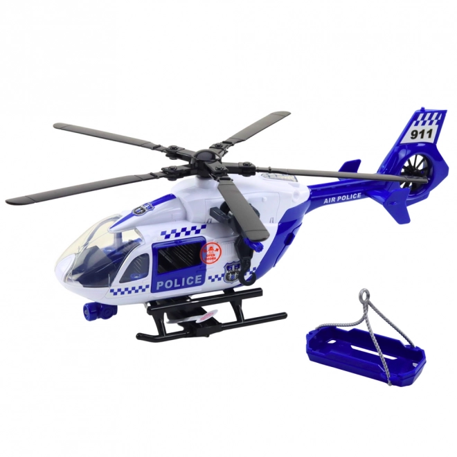 Rendőrségi helikopter hanggal és fénnyel 1:12