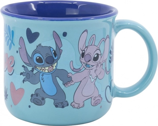 Kerámia bögre STITCH 355 ml