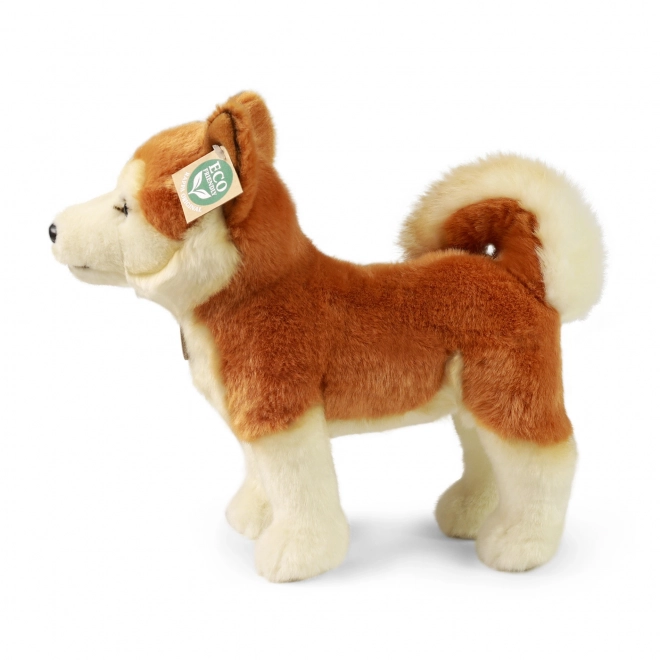 ECO-FRIENDLY plüss Akita Inu kutya 30 cm