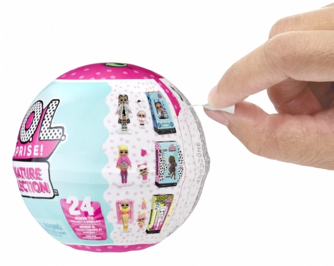 Lol Surprise miniatűr babák omg kollekció meglepetés gömbben