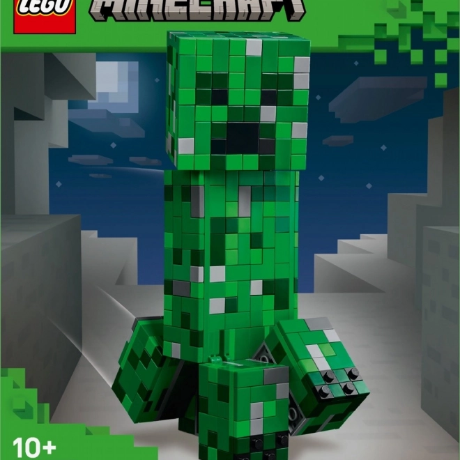 Lego Minecraft Creeper - nagy mozgatható modell