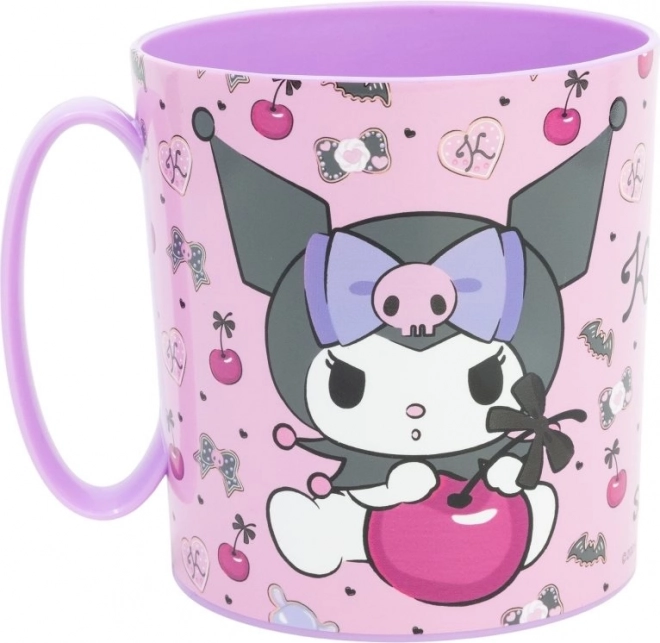 Műanyag bögrécske Kuromi 390 ml
