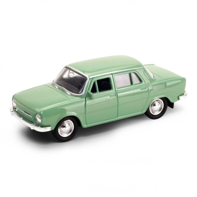 Škoda 100 piros fém modellautó 1:34